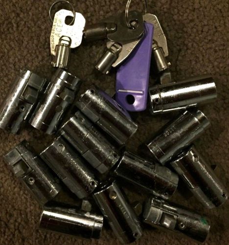 vending barrel locks 13 standard keyed the same 4 keys