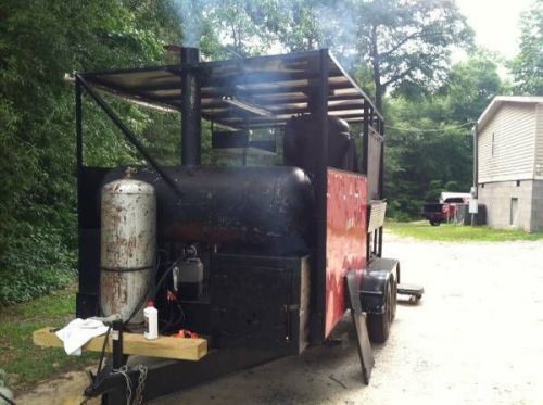 bbq smoker concession trailer