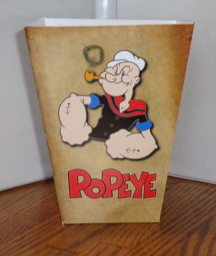 POPEYE, OLIVE OYL POPCORN BOX.......FREE SHIPPING