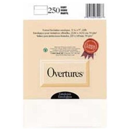 First Base Overtures Embossed Invitation Envelope - Stationery - (fst75007)