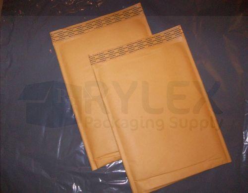 (25) #000 4 x 8 Kraft Bubble Mailers Padded Envelopes