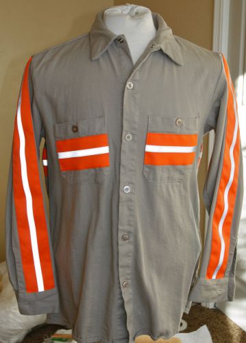 ITEX INC BANOX FLAME RESISTANT HI-VIS REFLECTIVE SHIRT - SMALL - MADE USA