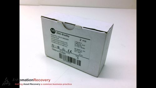 ALLEN BRADLEY 1489-A1C060 - PACK OF 2 - SERIES A CIRCUIT BREAKER 1P, NEW