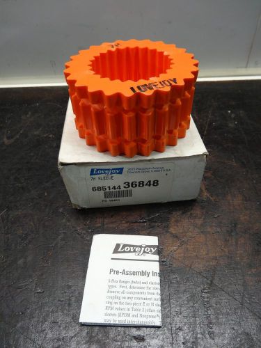 NEW 4.34&#034; OD Lovejoy 7H Elastomer Sleeve for S Flex Coupling Solid Design NEW