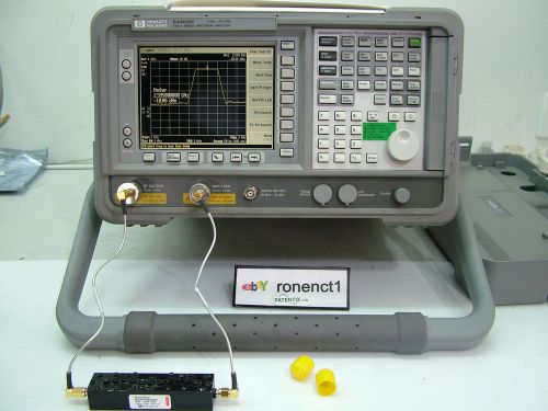 KeySight E4402B SPECTRUM ANALYZER 9KHz - 3GHz + TRACKING GENERATOR , CALIBRATED