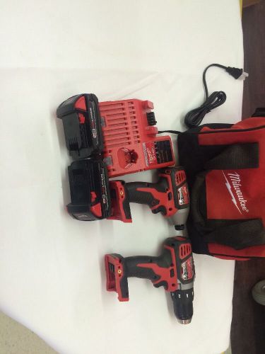 2697-22 Milwaukee M18 Cordless LITHIUM-ION 2-Tool Combo Kit