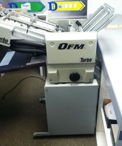 Ofm turbo air feed paper folder for sale