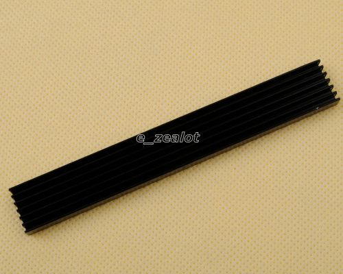 Heat sink 100x14x6mm heat sink strip aluminum 100*14*6mm cooling fin perfect for sale