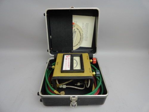 Bell &amp; Gossett balancing differential gauge circuit setter readout flow test kit