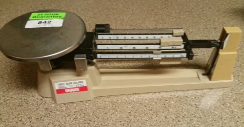 OHAUS TRIPLE BEAM BALANCE SCALE 700/800 SERIES 2610g/5lb 2oz.