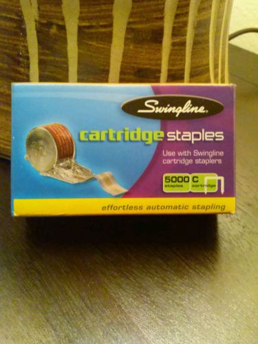 Swingline Cartridge Staples 5,000 Staples each C #50050 COIL