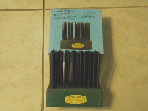 35   Transfer Punch Set 28 (pcs) 3/32 to 1/2&#034; plus 17/32&#034;