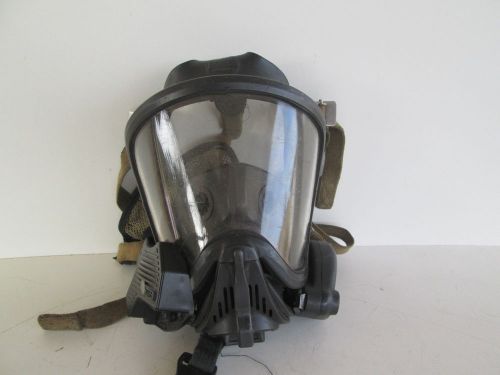 Msa mmr ultra elite firehawk scba full face mask hud / voice amplifier med #15 for sale