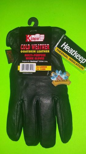 Kinco cold weather goatskin leather work gloves large (cheapest) for sale