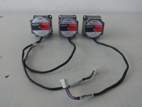 3 VEXTA PK266-02B  Dual- Shaft Stepper Stepping Motors  2-Phase 1.8 Degree/Step