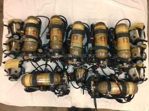 Survivair Panther SCBA Pack, Mask Twenty Twenty,45 min. Cylinder,