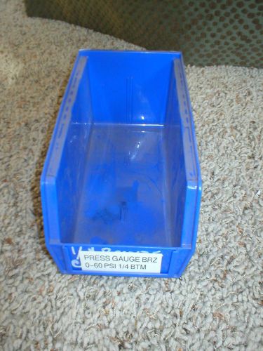 AKROBIN 30-230 DARK BLUE PLASTIC STACKING BIN