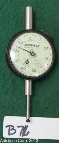 FEDERAL C81S DIAL INDICATOR GAUGE 0.01mm  !!!                     B71