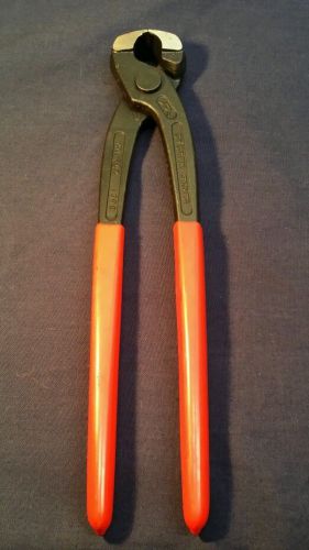 Knipex 1098 straight jaw oetiker squeeze clamp crimper steel plier hand tool for sale