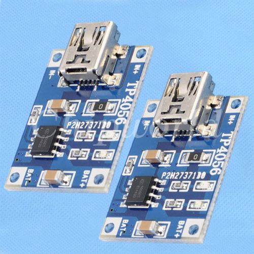 2PCS Mini USB Lithium Battery Charging Board Charger Module 5V 1A Good