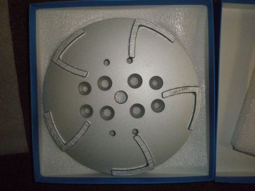 10&#034; Diamond Grinding Head Surface Floor Grinder Edco concrete sidewalk blastrac