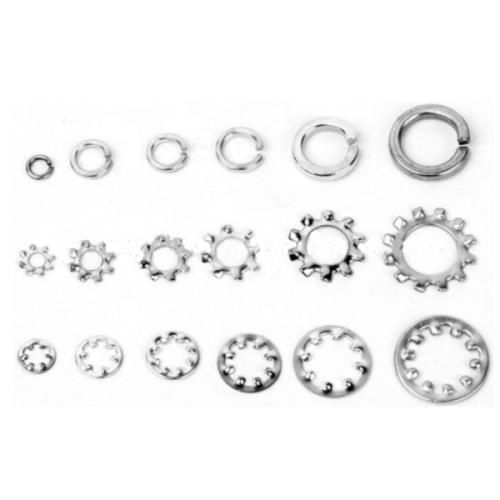 NEW 720PC LOCK WASHER ASSORTMENT SPLIT FLAT, INTERNAL &amp; EXTERNAL STAR 18 SIZES