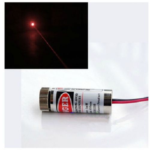 650nm 3V~6V 5mW RED Laser Cross Module Diode Laser Head Focusable Lens 135mm HOT