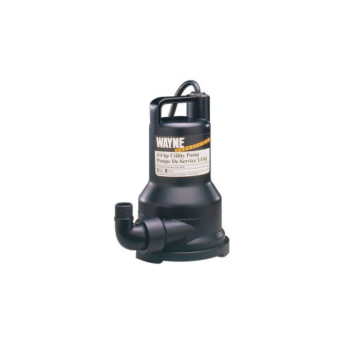 Wayne submersible utility pump-1740 gph 1/5 hp 1 1/4in #vip15 for sale