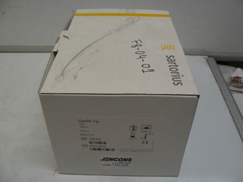 NEW SARTORIUS 780300 OPTIFIT TIP 100-5000 UL PIPETTE TIPS PACK OF 100 TIPS