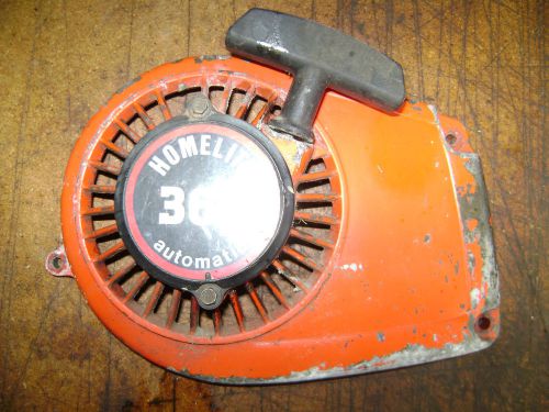 Homelite chainsaw model 360 recoil starter cover assembly tree &amp; wood chain saw for sale
