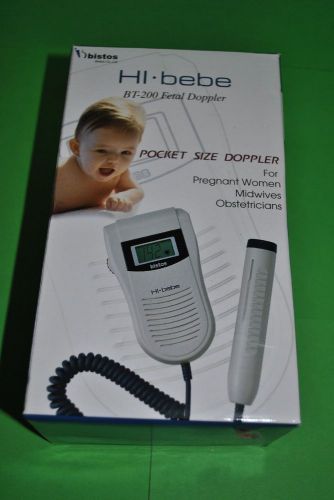 HI bebe BT-200 Fetal Doppler, BistosCo, with Mik Monitoring Application Vers.1.0