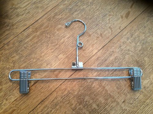 12&#034; Metal Salesmans Pant/Skirt Hangers // Sales Rep // Retail Store