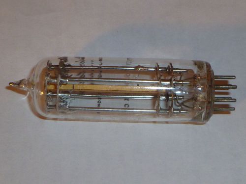 10.000  kc (khz) vintage quartz crystal oscillator   tube t-6-xy made in usa for sale