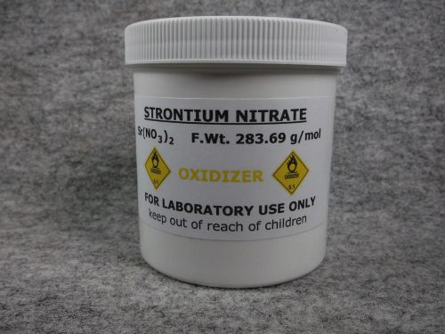 STRONTIUM NITRATE  16 Ounces ONE POUND       PYRO grade