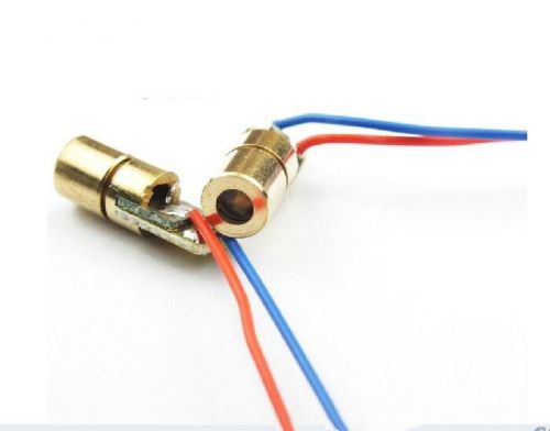 5V laser head Laser diode Point Semiconductor laser tube 6MM outside diameter