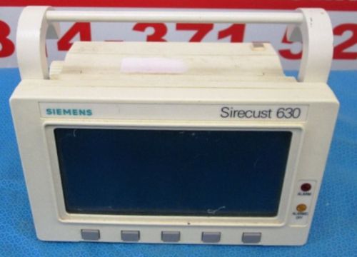 SIEMENS SIRECUST 630 MULTI-PARAMETER MONITOR