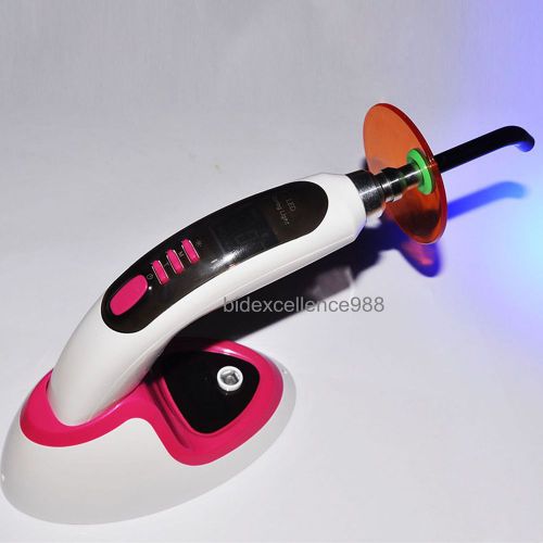 Wireless Cordless LED Dental Curing Light Lamp1200MW Teeth Whitening+Light Meter