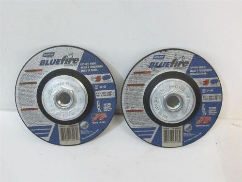 Norton RC45HBF27, 4-1/2&#034; x .0450&#034; x 5/8&#034;-11, 36 grit, Cut Off Wheel - 2 each