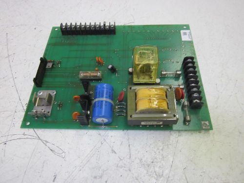 S.J. CONTROLS INC. EBU-PS/R-5 POWER SUPPLY *USED*