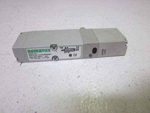 NUMATICS 051BA400M000061 SOLENOID VALVE 24VDC *USED*