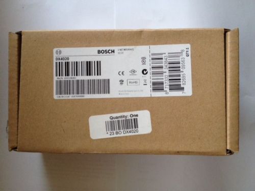 Bosch  DX4020 E-Net Ethernet Interface  Version 2.23