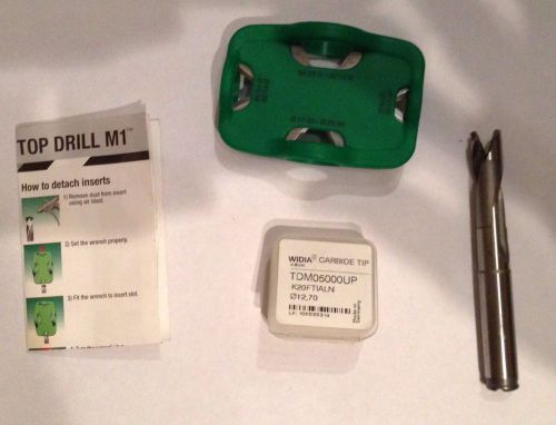 MODULAR DRILL INSERT WIDIA  tdm0492r3ss050 NEW Part No 3364972 Ch: 0.4922