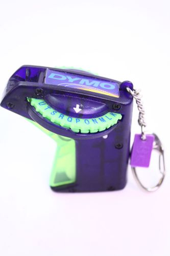 Dymo Label Maker Keychain Key Chain 2000 Complete