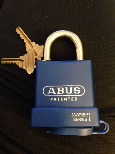 Abus 83wp-ib/53-300 s2 rekeyable schlage submariner padlock for sale