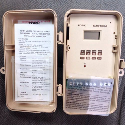 Tork 2 Channel Digital Time Switch DZS100A