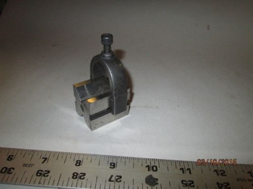 MACHINIST TOOLS  LATHE MILL Machinist MICRO Starrett V Block and Clamp Sherline