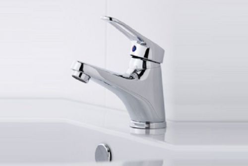 LINSOL BANJO BATHROOM FLICK BASIN /  SINK / VANITY MIXER TAP /TAPS - LOOP HANDLE