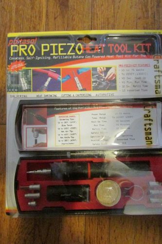 PORTASOL PRO PIEZO HEAT TOOL KIT PP-1K CORDLESS SELF-IGNITING BUTANE GAS NEW