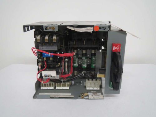 ALLEN BRADLEY 509-COD-XXX 45A 25HP DISCONNECT SIZE 2 STARTER MCC BUCKET B377942