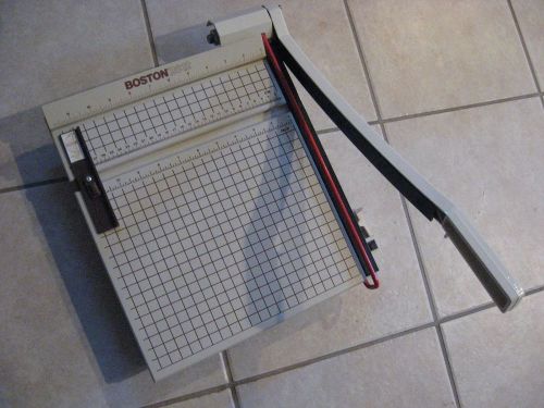 Boston 2612 paper cutter slicer trimmer scrapbooking crafts great condition for sale